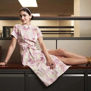 Hill House Lily Dress Pink Candy Kaleidoscopic